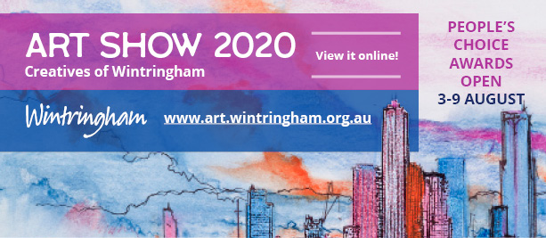 Art Show 2020 banner Art Show 2020 banner