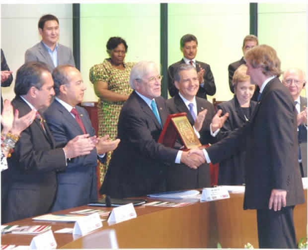 Presentation by the Director of UN Habitat, Dr Joan Clos, in Aguascalientes, Mexico