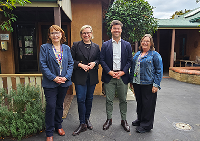 Minister for Aged Care visits Wintringham’s Patrick Walsh and McLean Lodge