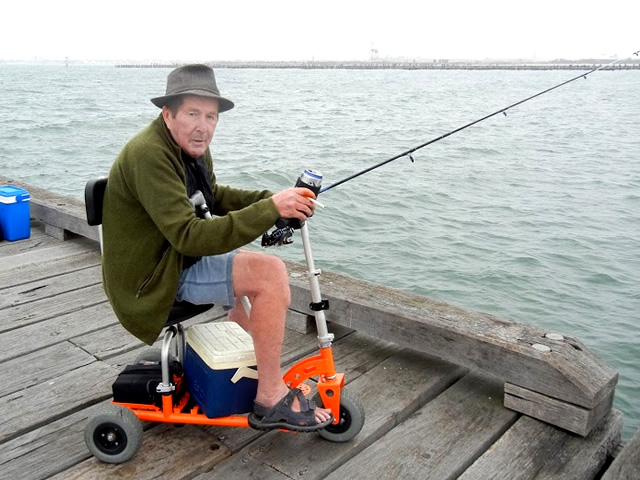 Pier fishing